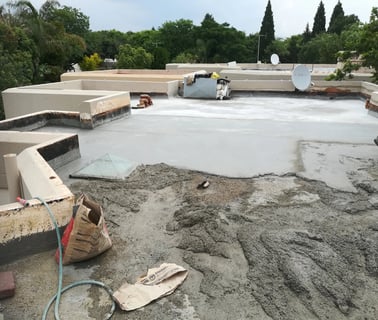 Flat roof waterproofing work by Environmental Pro Construction Randburg