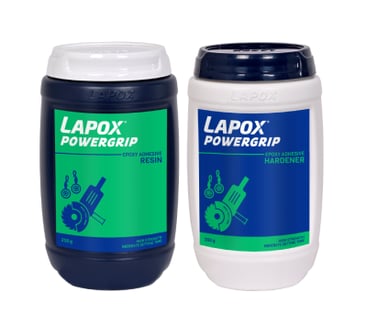 Lapox powergrip - resin and hardener
