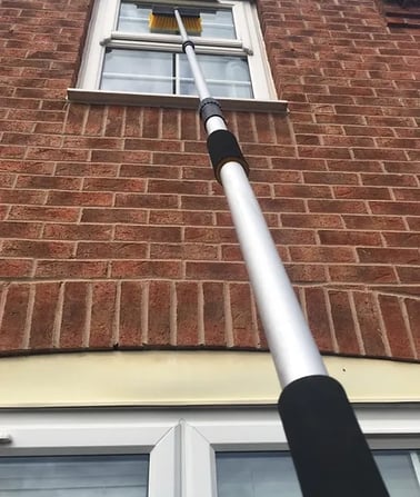 window on a house being cleaned in malvern