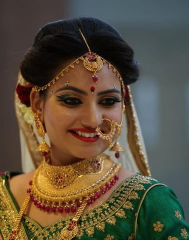 Bridal makeup by best bridal makeup artist in town