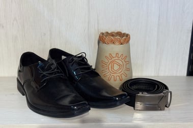 zapatos negros para hombre