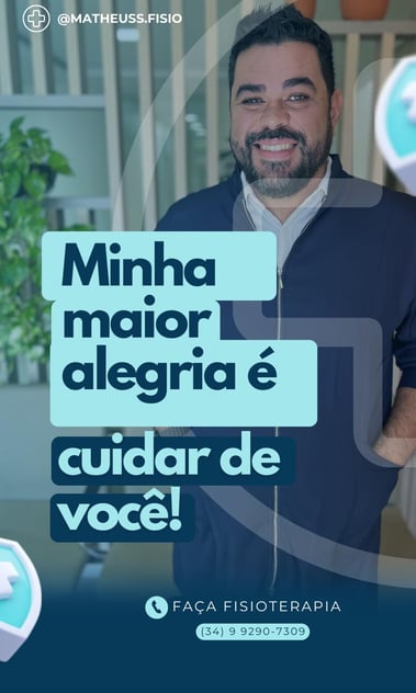 Matheus Andrade, fisioterapeuta em Uberaba Minas Gerais. Referência na região.