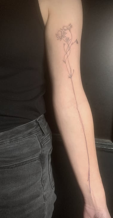 flower tattoo