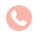 Icone téléphone rose