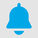 Ringing blue bell icon representing Shelomith Learning Center notifications