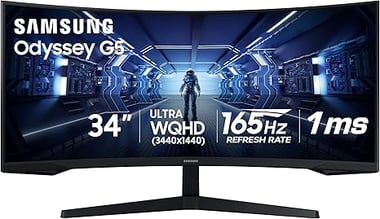 Experience Unmatched Gaming with the Samsung 34' Odyssey G5 Ultra-Wide Monitor