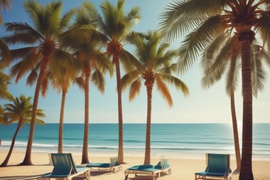 plage idyllique