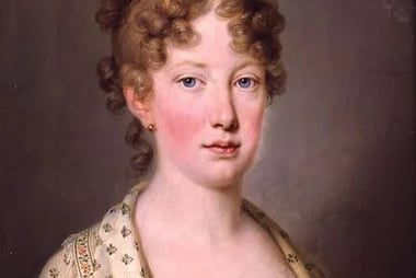 Maria Leopoldina, a princesa austríaca casou-se com d. Pedro, e tornou-se imperatriz do Brasil