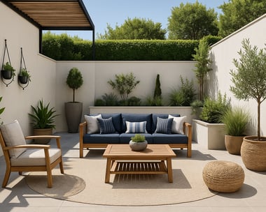 patio exterior moderno