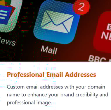 a mail logo with two missed mails attached to it, with words below