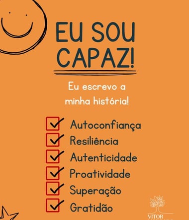 Eu sou capaz.