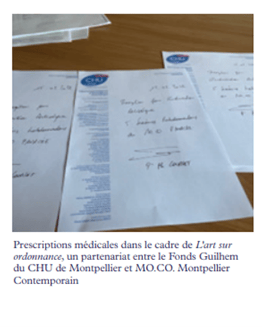 exemple d'ordonnance médicale d'art-thérapie
