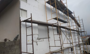 eps 80 em covilhã 0.35fachada reabilitada com coeficiente termico 0.35 covilhã