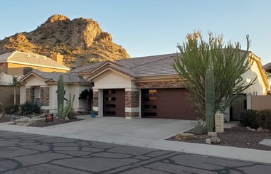 modern makeover, retro redo, Modern Steel doors