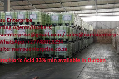 Hydrochloric Acid 33% min