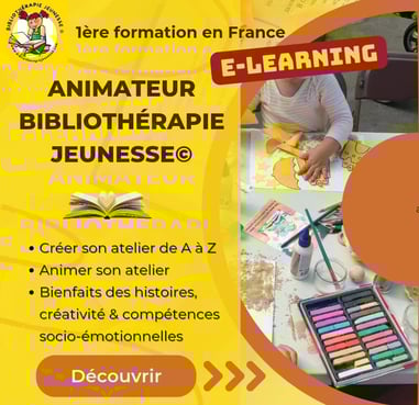 Formation Animateurs bibliothérapie  bibliothérapie enfants formation e-learning