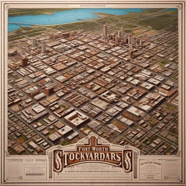 Map of Fort Worth, TX