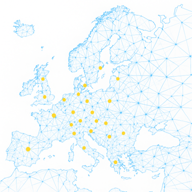 a map of europe and the united states