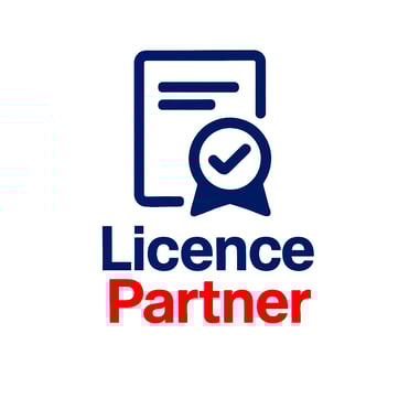 a logo for a business partner