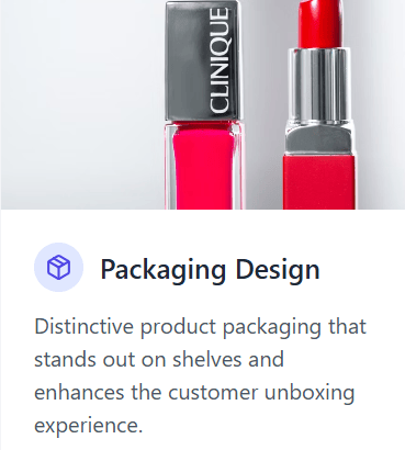 two red lipsticks, with words below