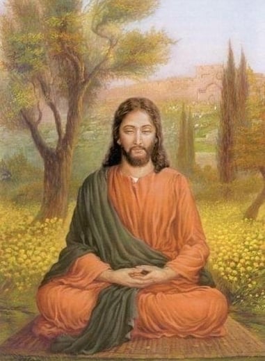 Gesù in meditazione