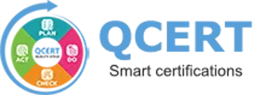 QCERT quality and environmental certifications logo