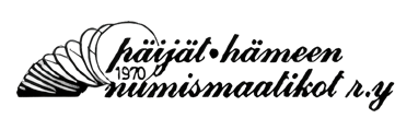 Päijät-Hämeen Numismaatikot ry logo