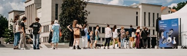Festivalio Perkūnija žiūrovai vienybės aikštėje
