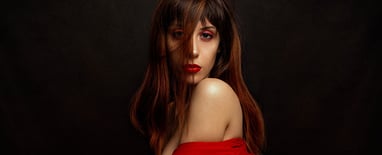 Retrato beauty fotografía fotógrafo lleida fraga huesca españa ledurneta portrait beauty red