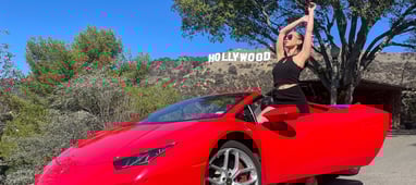 Lamborghini Huracan Spyder Tour Hollywood Sign Los Angeles