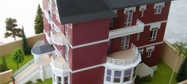 Maqueta chalet unifamiliar