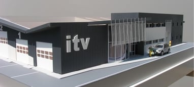 Maqueta nave Industrial