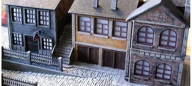 Escenografía pueblo medieval