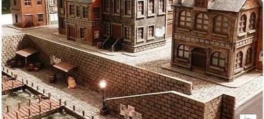 Escenografía pueblo medieval