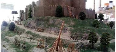 Maqueta de castillo