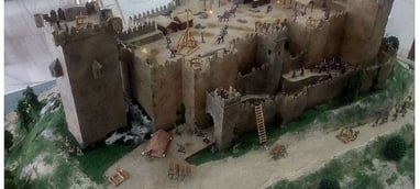 Maqueta de castillo