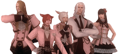 Zenos, G'raha, Y'shtola, Emet-Selch, Yotsuyu