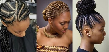 Hair gel effect