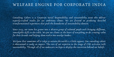 Welfare Engine - TAHK Movement (Corporate Social Responsibilty) by RisingIndia ThinkTank