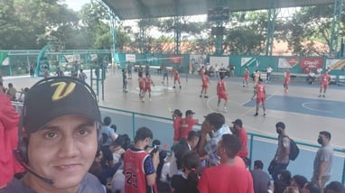 JR Alvarado en la final realizada en la UAM