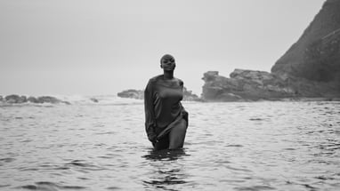 Durban portrait photographer at the beach