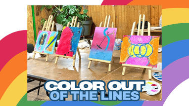 queer art painting workshop