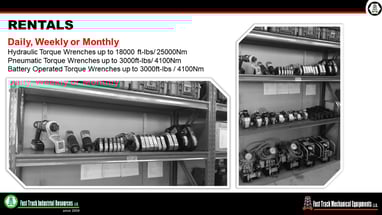 HYTORC TORQUE WRENCHES DUBAI, UAE | FAST TRACK INDUSTRIAL RESOURCES LLC, Dubai, UAE.