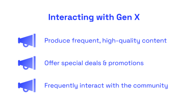 Key takeaways for brands that are using Social Media to reach Gen X audience.