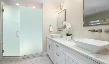 Tempered glass shower screen; custom-made shower screens; frameless shower screens; smart shower scr