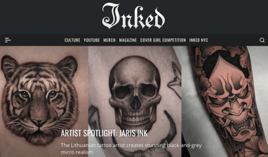 Interviu su tatuiruočių meistru Jaris Ink, Inked mag žurnale