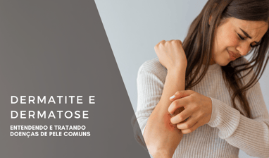 coceira dermatite e dermatose