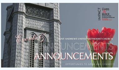 SAUMC EVENTS & ANNOUNCEMENTS