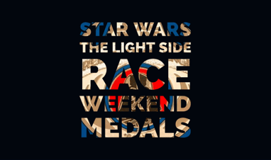 runDisney Star Wars the Light Side Race Weekend Medals