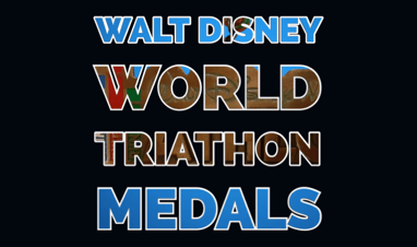 Walt Disney World Triathlon Medals